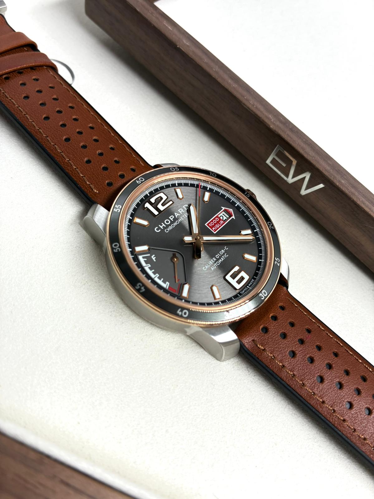 Chopard Mille Miglia 43mm Gts Power Control 168566-6001 Brown 2024