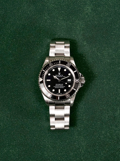 ROLEX 16600 black 2000 original paper