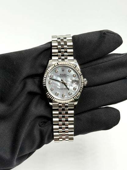 Rolex Datejust 31 278274Ng Weißes Jubiläum 2025