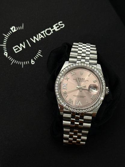 Rolex Datejust 36 126284 Pink VIIX Jubilee 2024