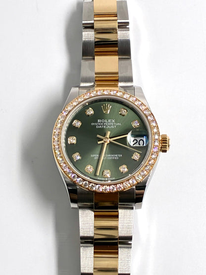 Rolex Datejust 31  278383RBR G GREEN Oyster 2026