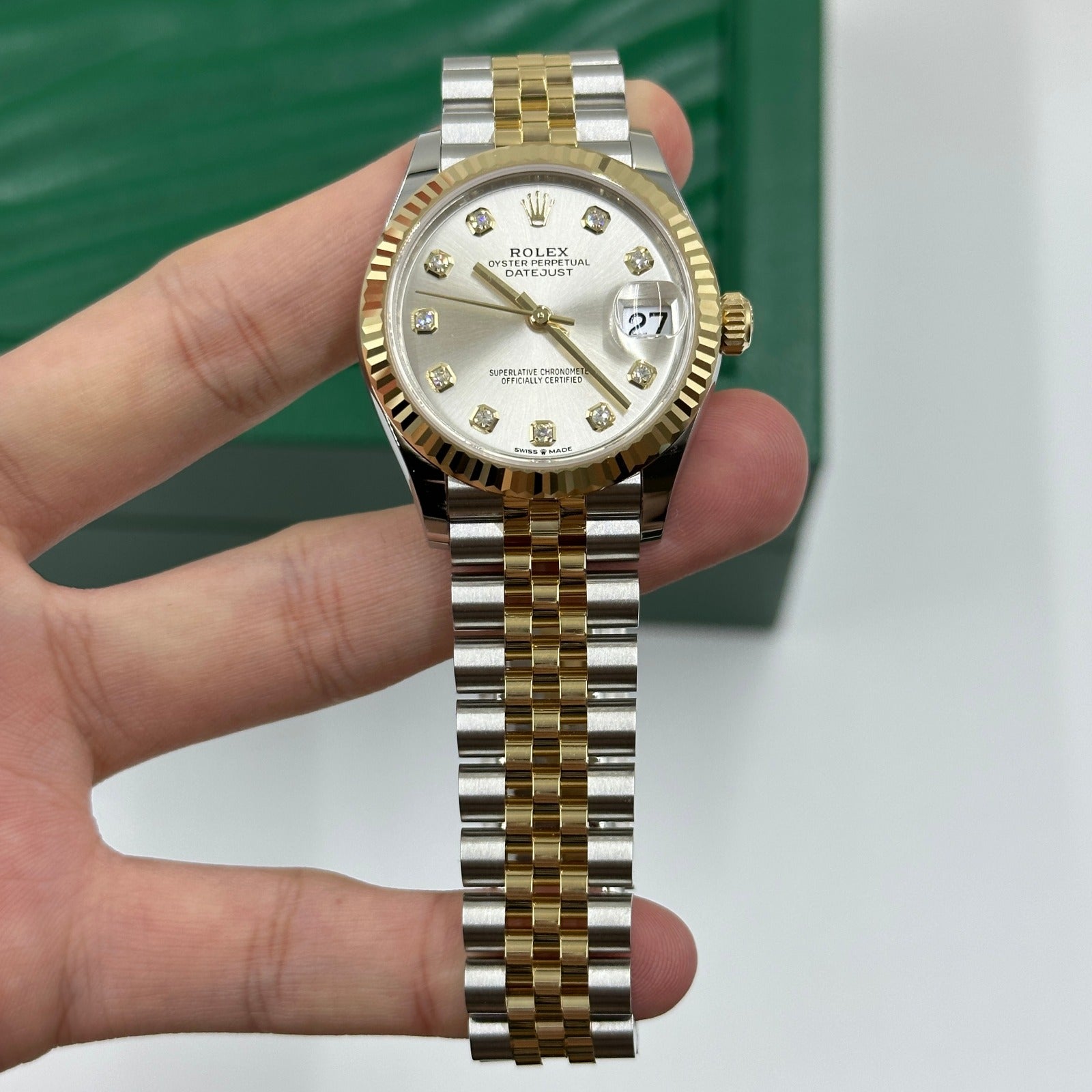 Datejust 31 278273G SILVER JUB