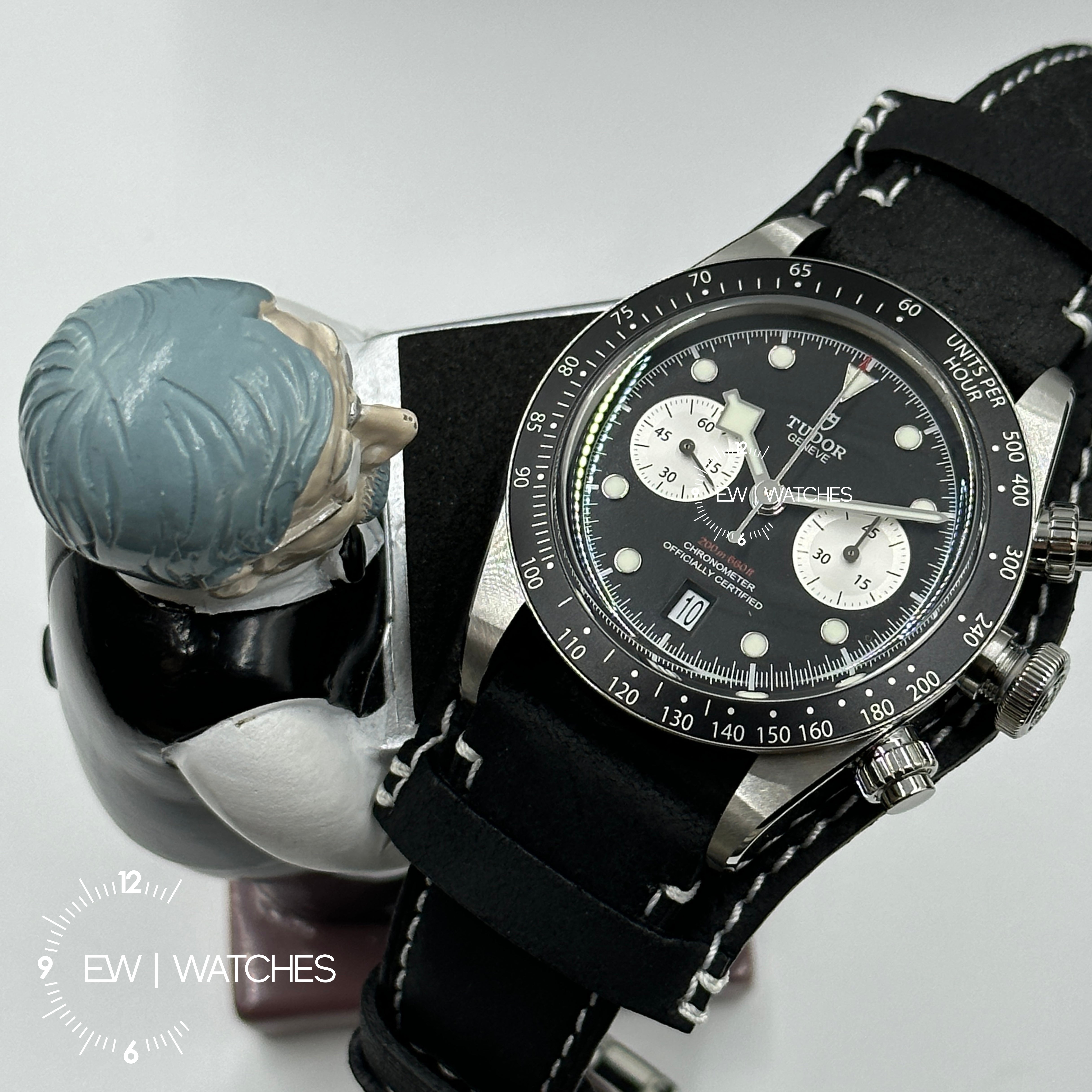 Tudor Black Bay Chrono 41mm 79360N-0005 Black Strap