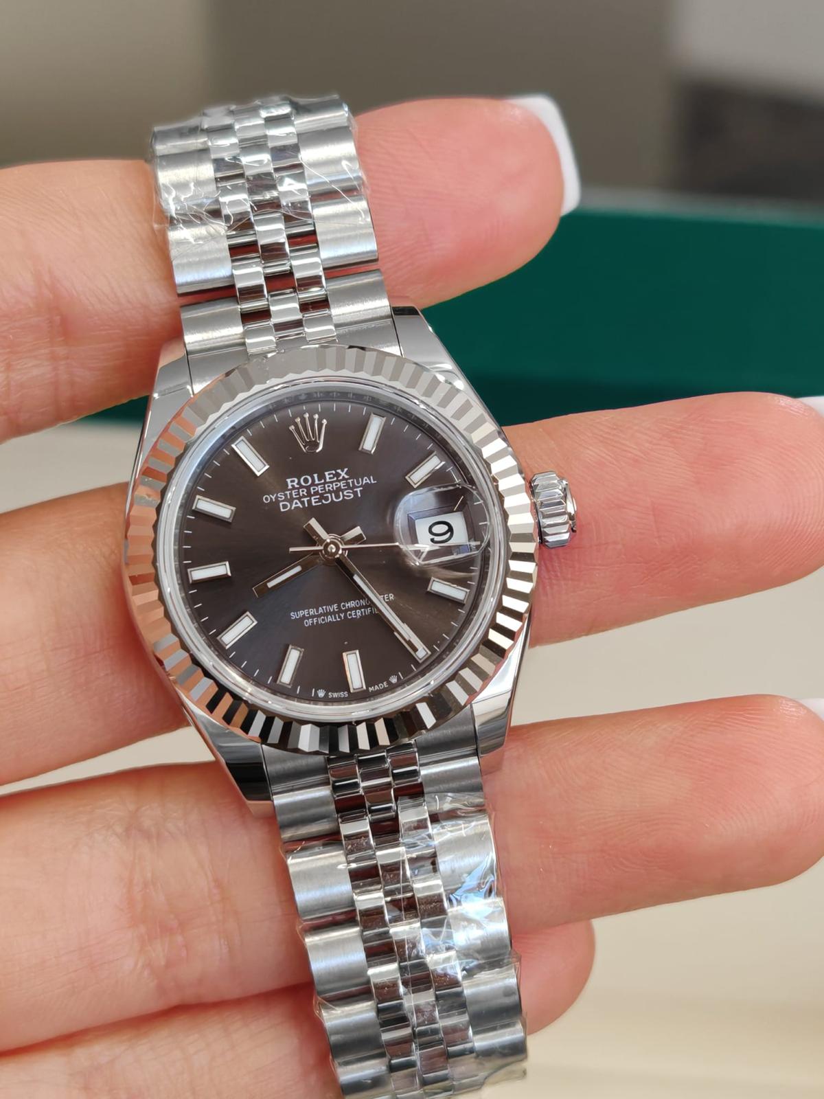 Rolex Lady-Datejust 279174 Grauer Index Jubilee 2025
