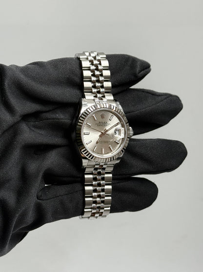 Rolex Lady-Datejust 279174 Silber Index Jubilee 2025