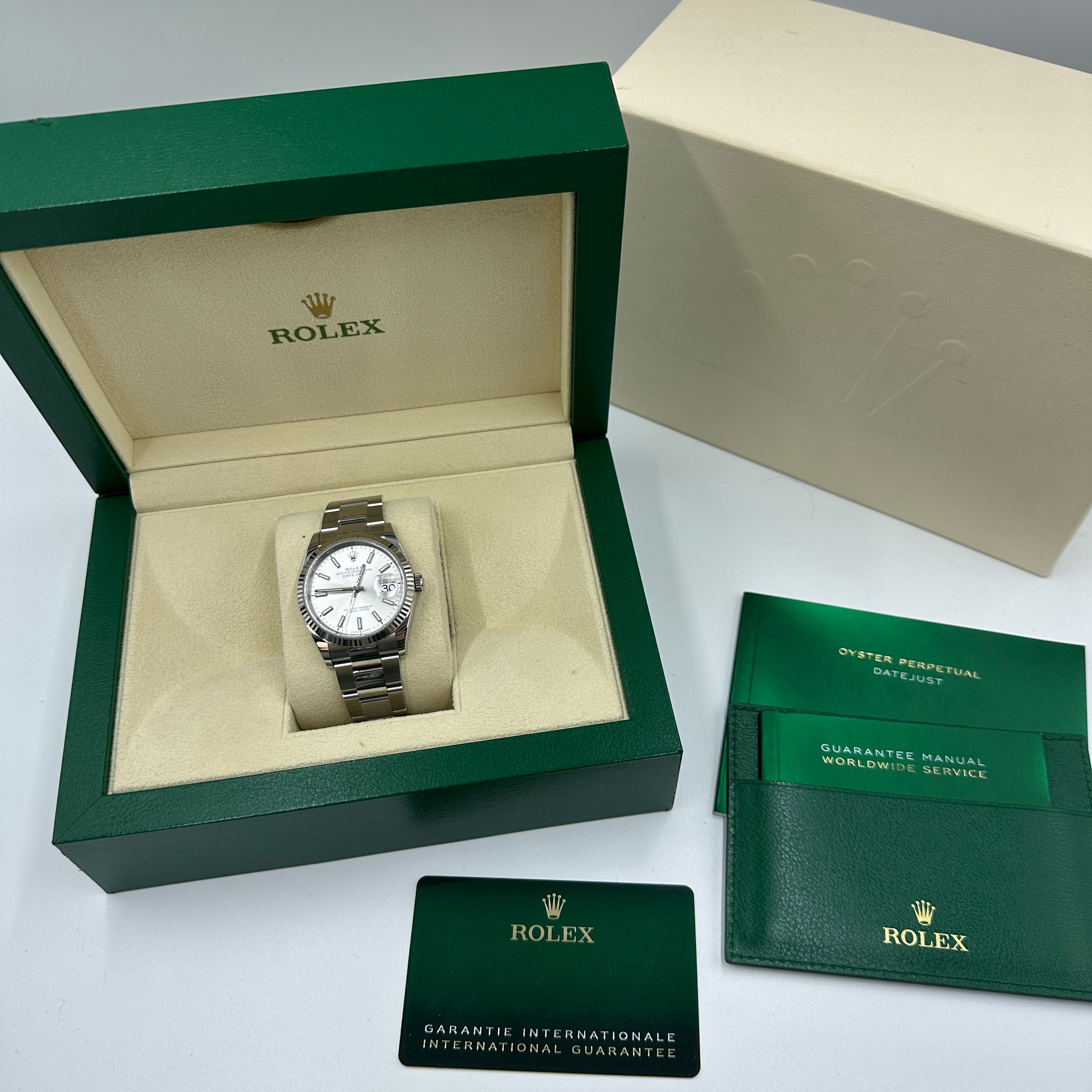 Rolex Datejust 36 126234 Silver Index Oyster 2026