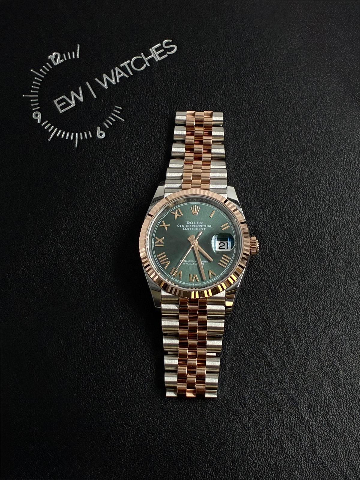 Rolex Datejust 36 126231 New Green Roman Jubilee 2026