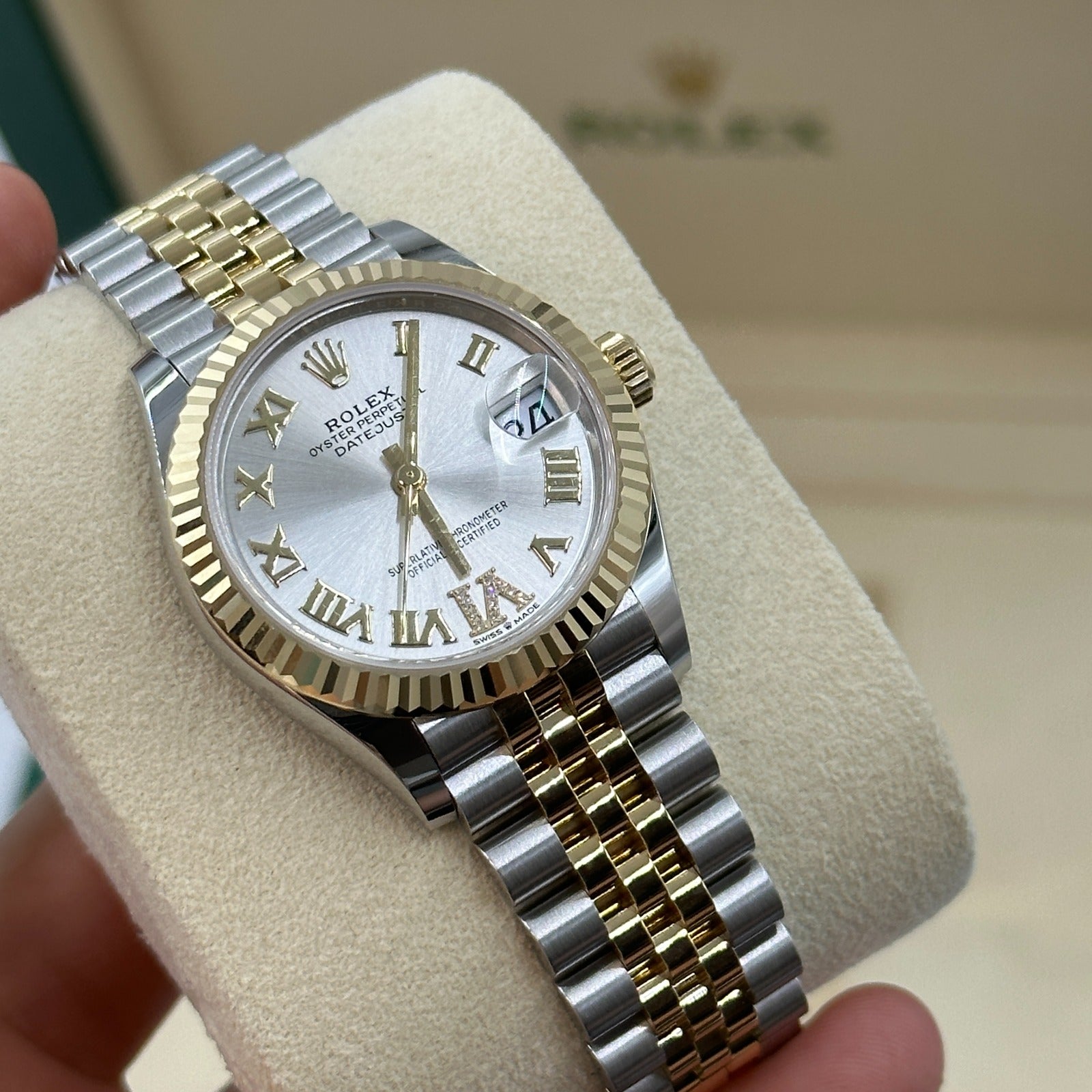 Rolex Datejust 31 278273 SILBER VI JUB