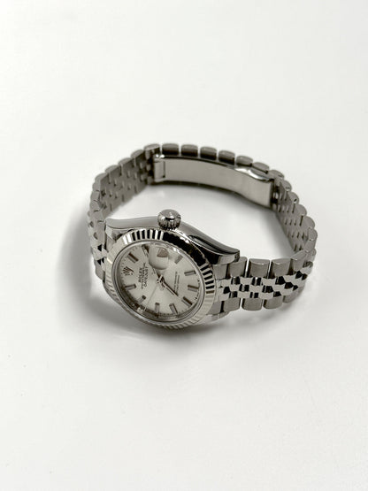 Rolex Lady-Datejust 279174 Silber Index Jubilee 2025