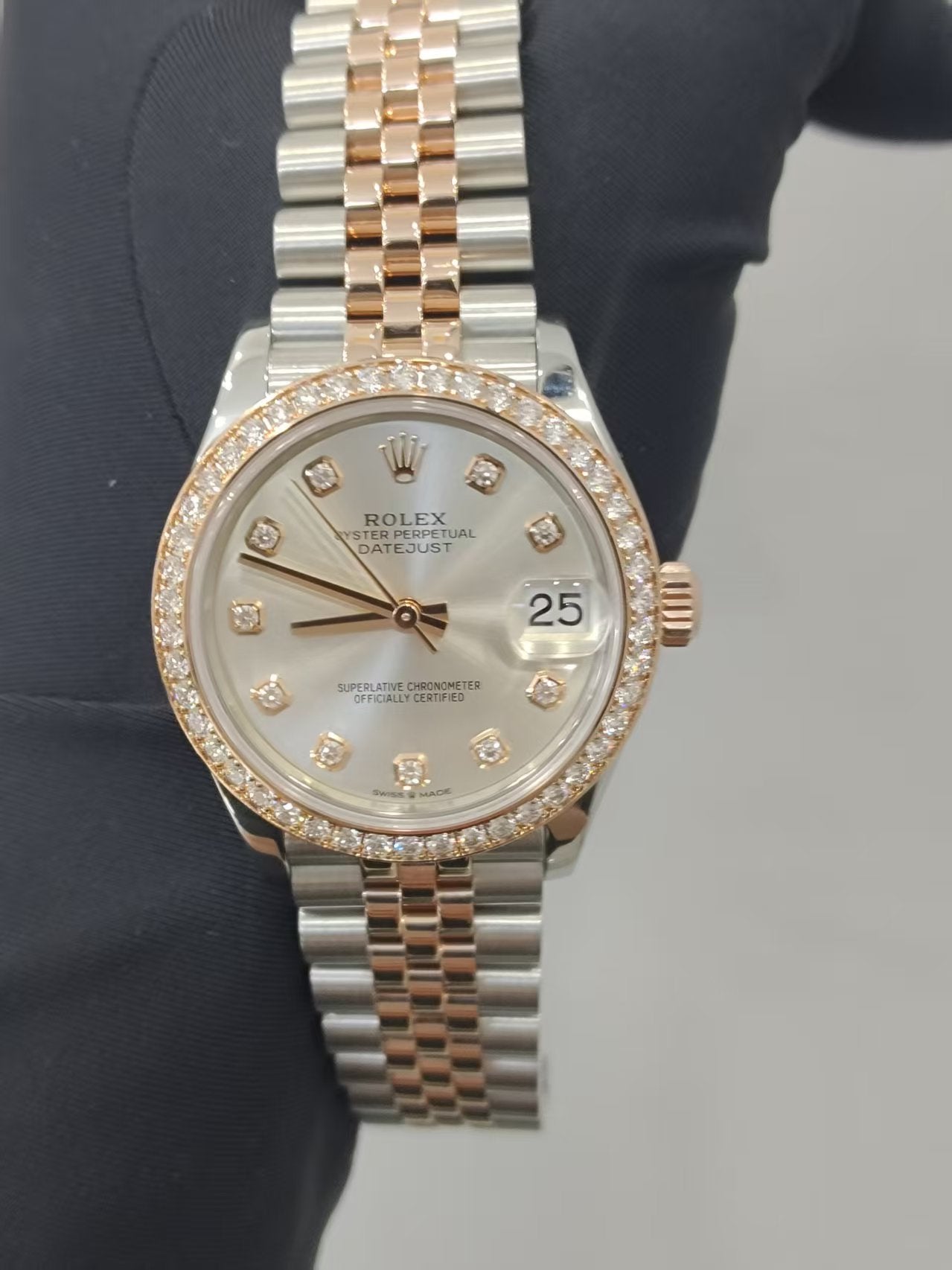 Rolex Datejust 31 278381RBR G Silver Jubilee 2026
