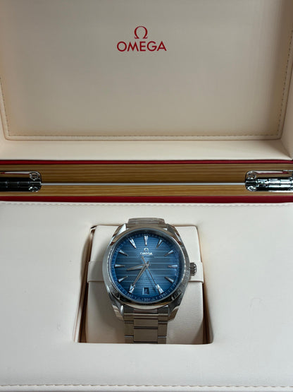 Omega 220.10.41.21.03.005 Aqua Terra 150m Co-axial Master Chronometer Summer