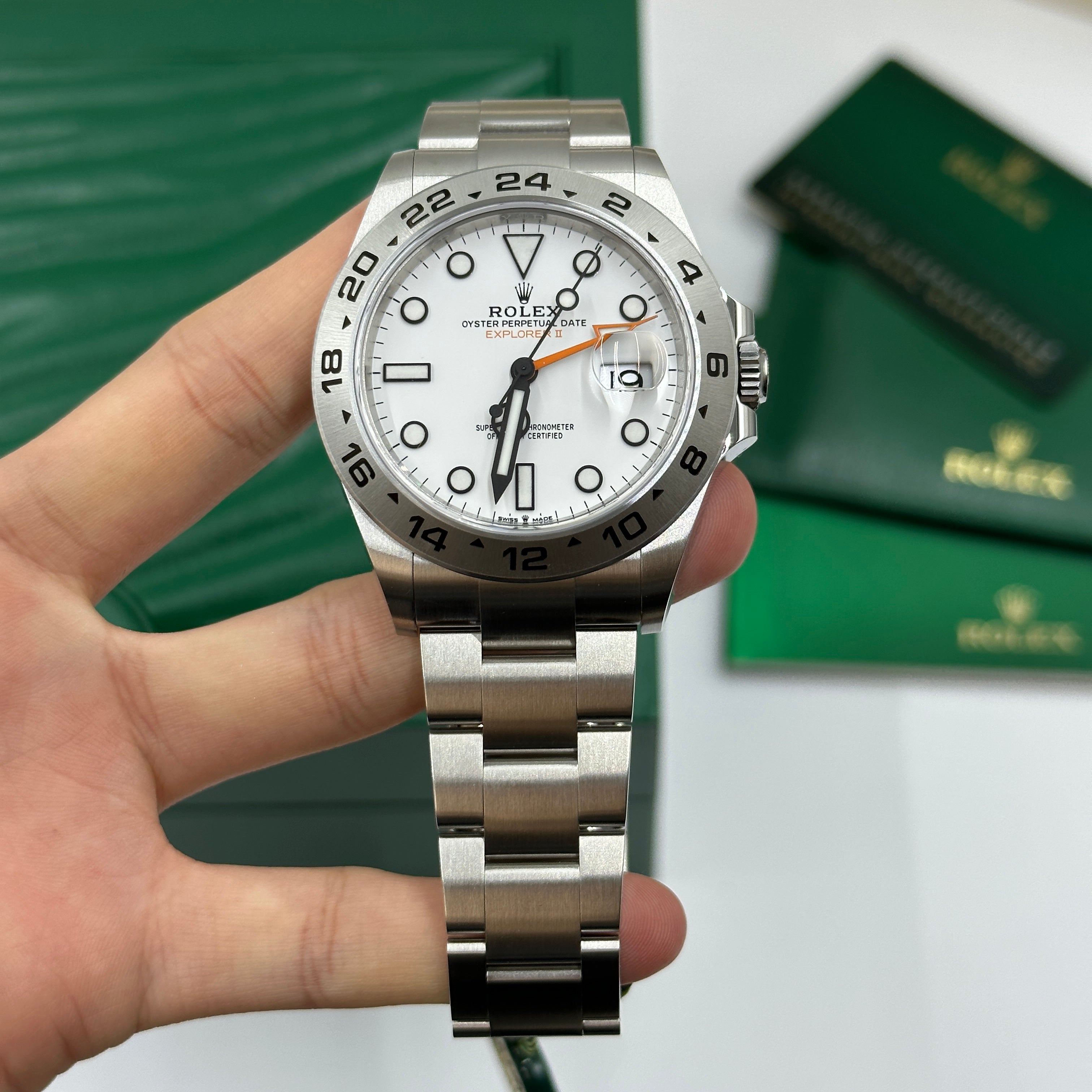 Rolex Explorer II 42MM 226570 White 2023