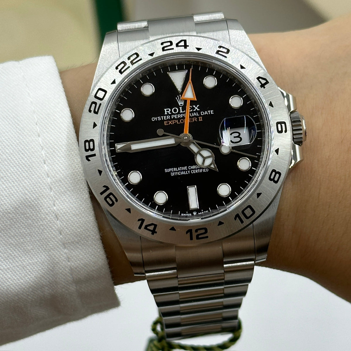 Rolex Explorer II 226570 Black 2024 Original Paper