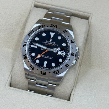 Rolex Explorer II 226570 Black 2024 Original Paper