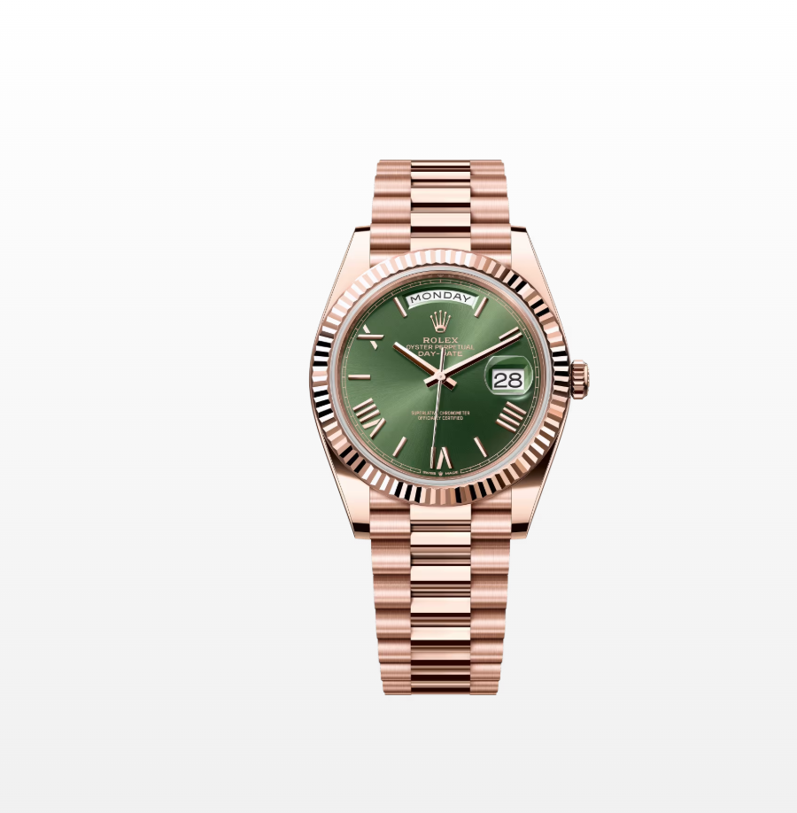 Rolex Day-Date 40 228235 Green Roman Oyster