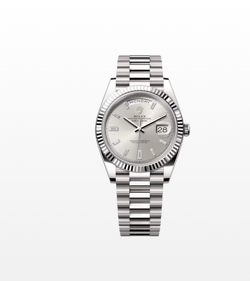 Rolex Day-Date 40 228239A Silver Dial Oyster