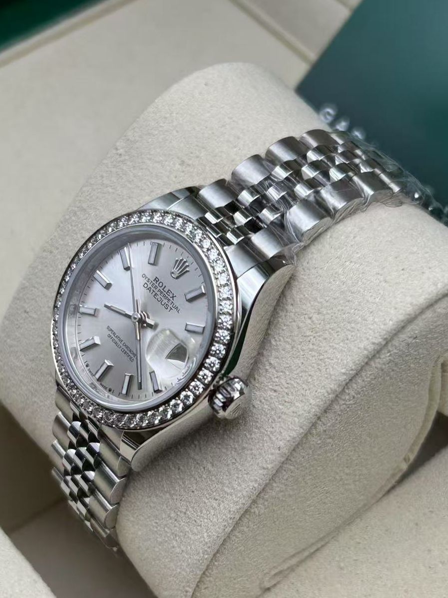 Rolex Lady-Datejust 28 279384RBR Silver Jubilee 2026