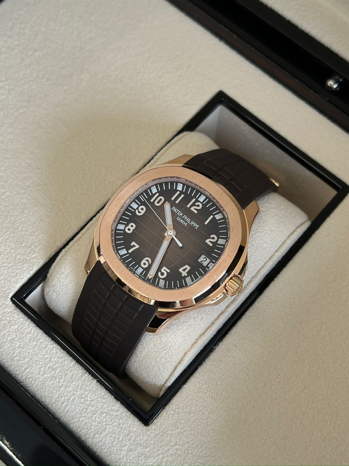 Patek Philippe Aquanaut 5167R-001 Rose Gold Brown Dial