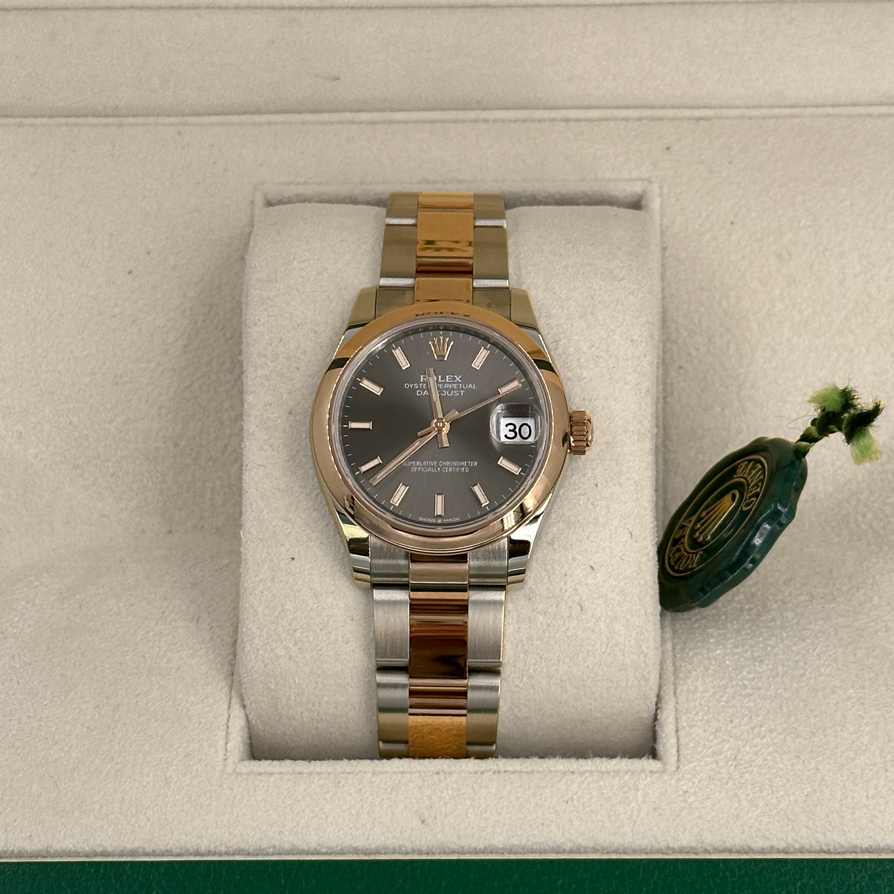 Rolex Datejust 31 278241 Grau Index Oyster 2024