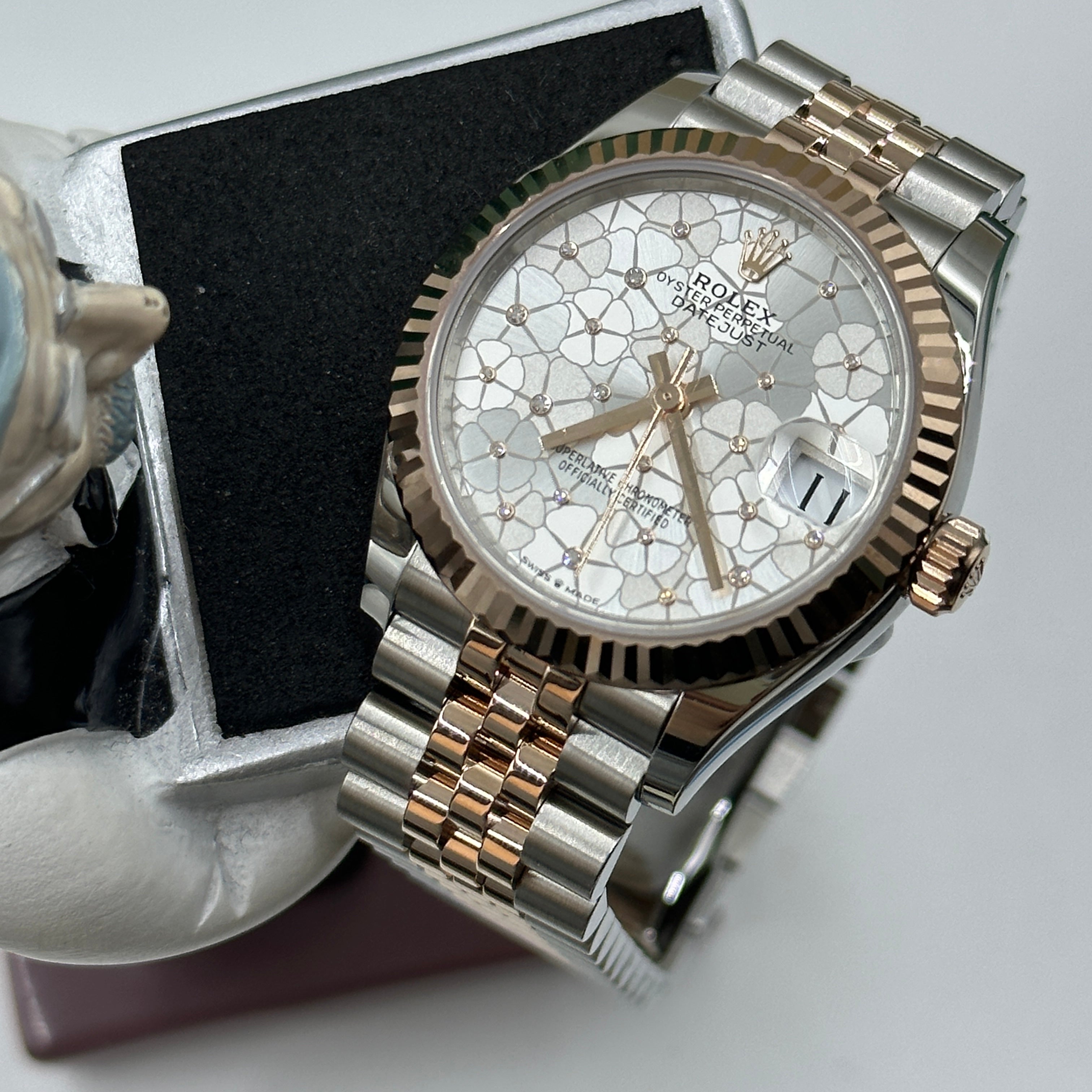 Rolex Datejust 31 278271 Silver Floral Jubilee 2025