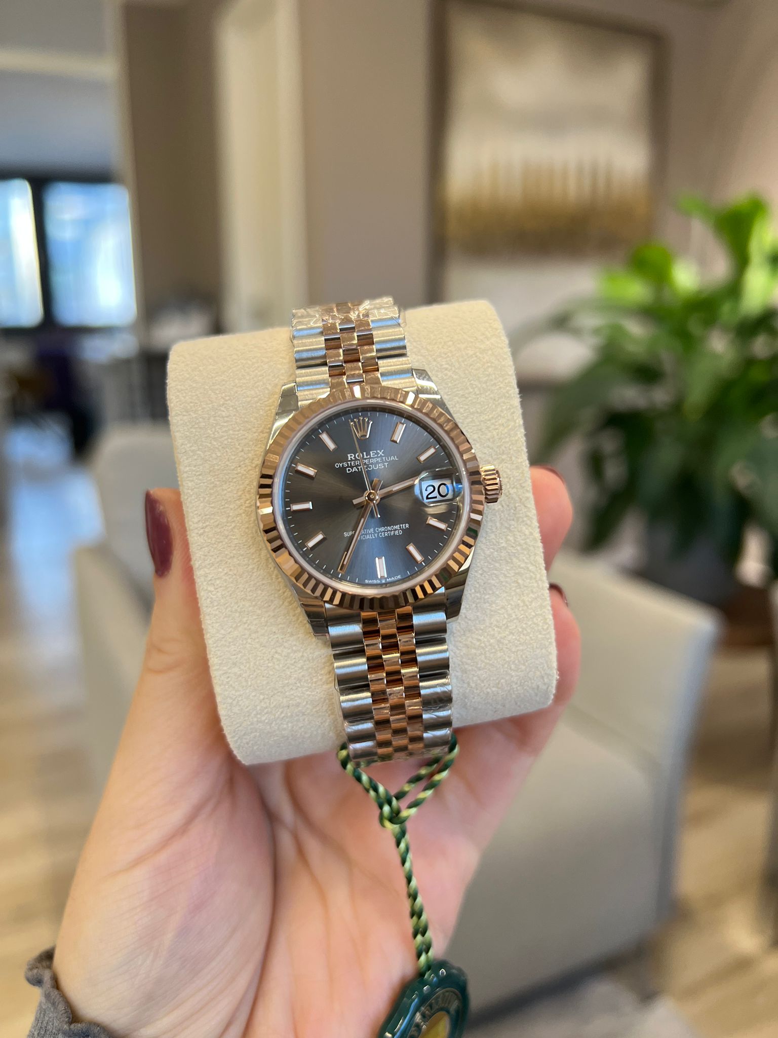 Rolex Datejust 31 278271 Grauer Index Jubilee 2024