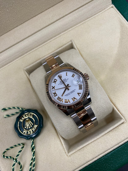 Rolex Datejust 31 278271 White Roman Oyster 2026