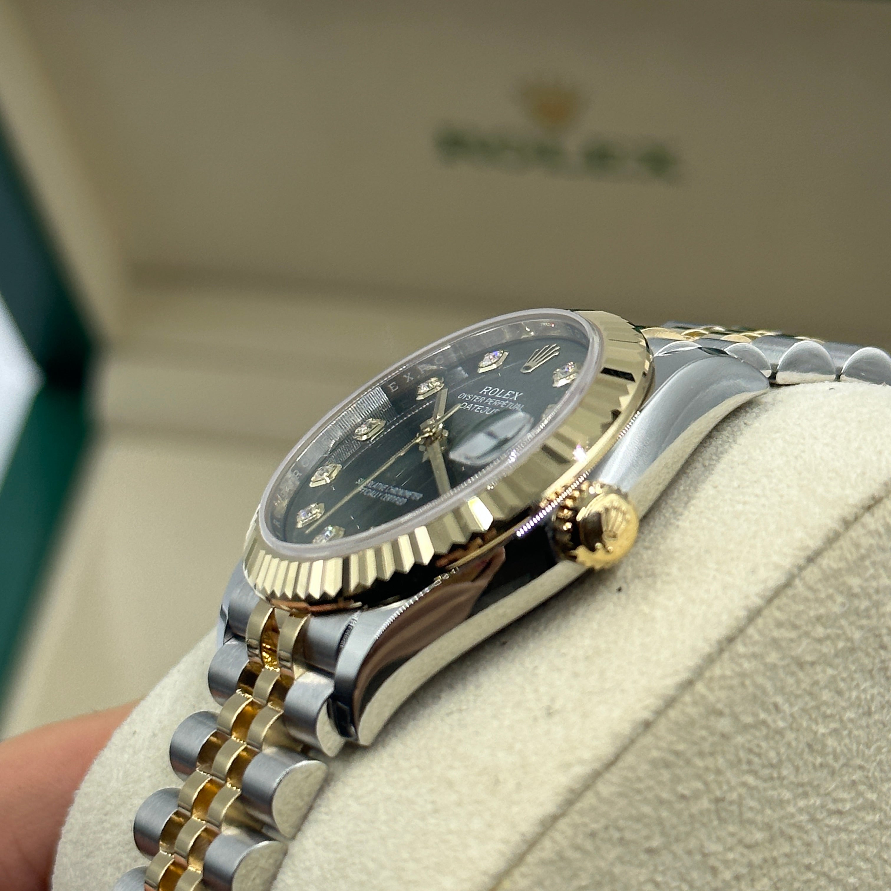 Rolex Datejust 31 278273G Green Jubilee 2026
