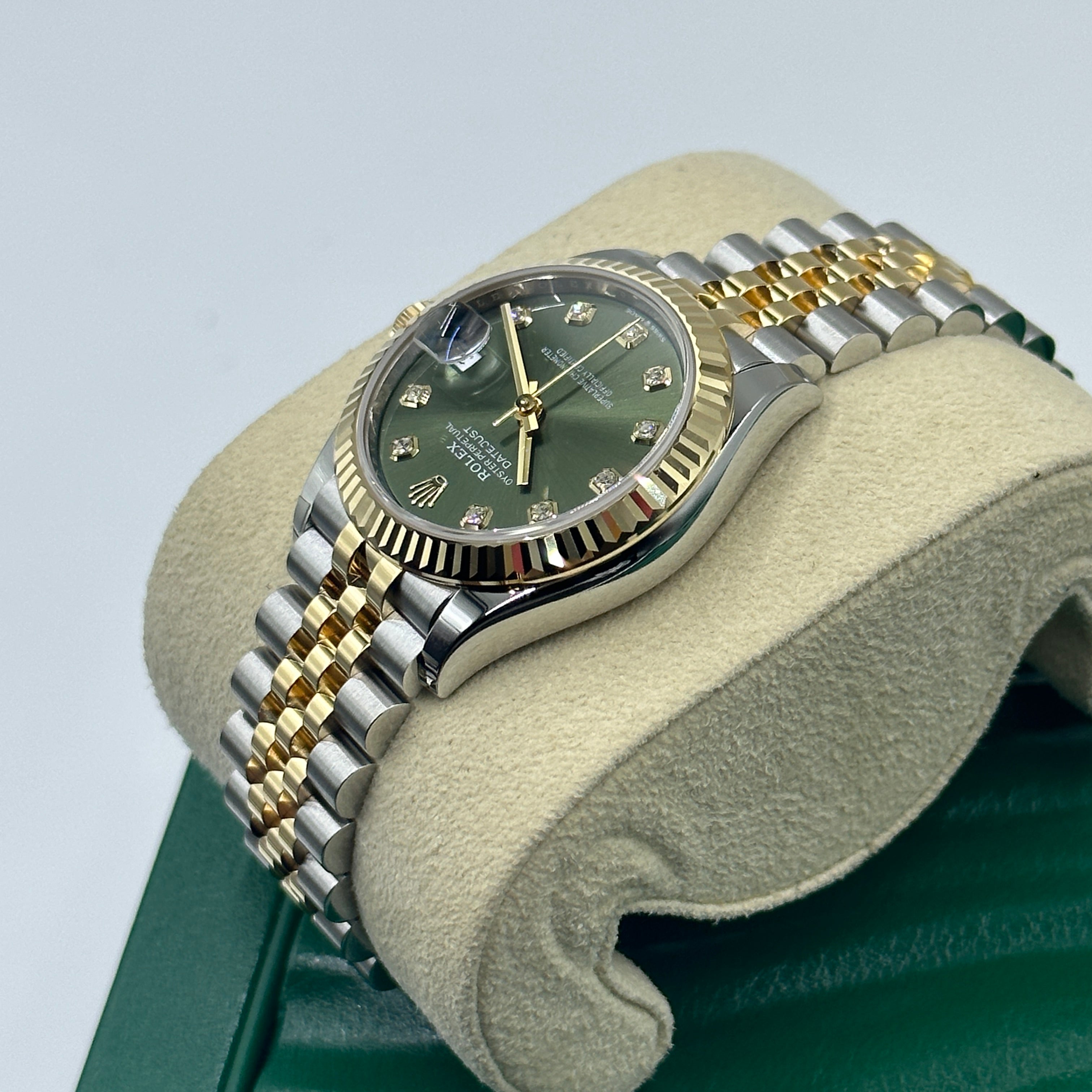 Rolex Datejust 31 278273G Green Jubilee 2026