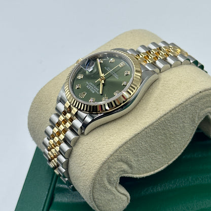 Rolex Datejust 31 278273G Green Jubilee 2026