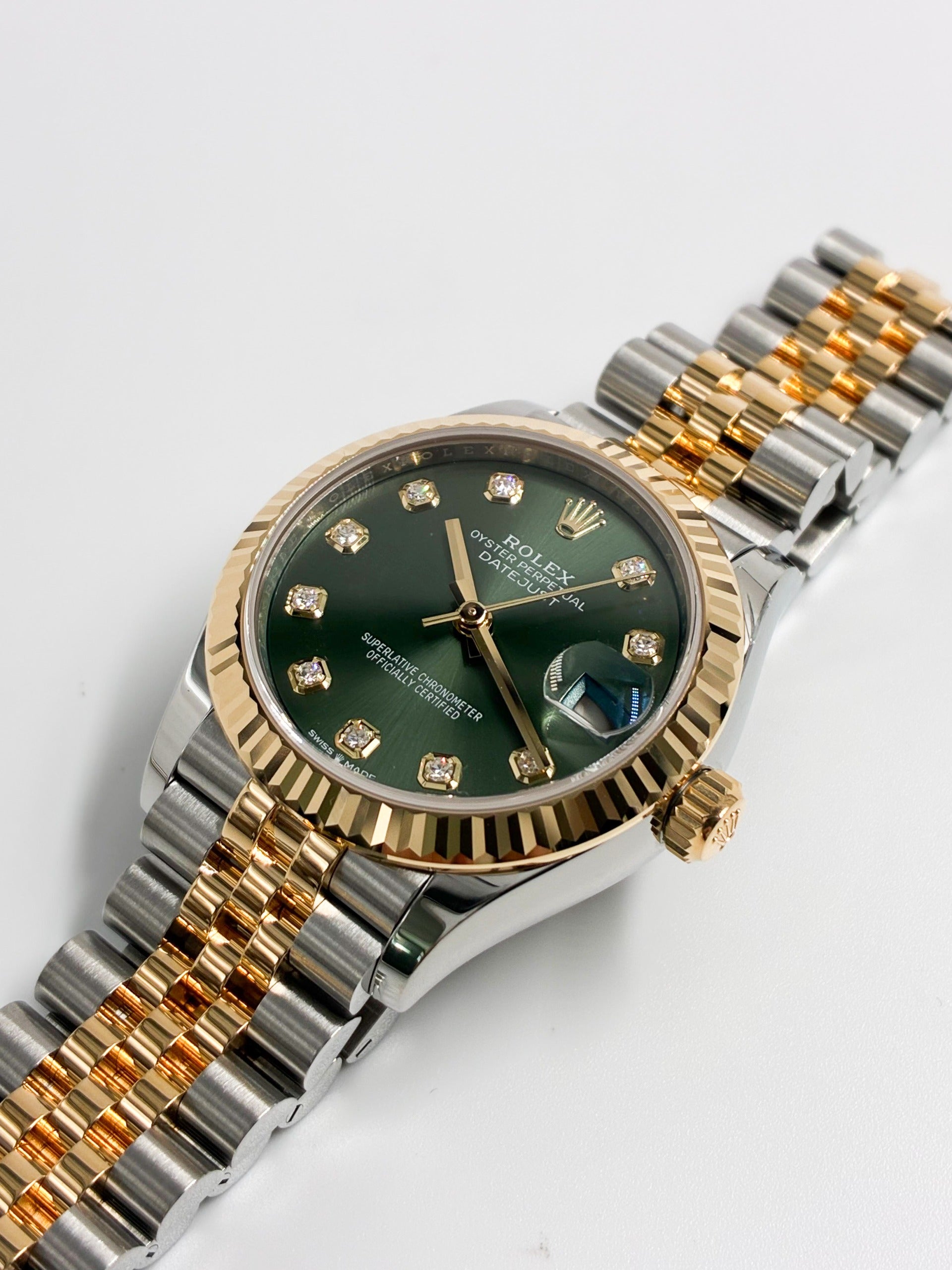 Rolex Datejust 31 278273G Green Jubilee 2026