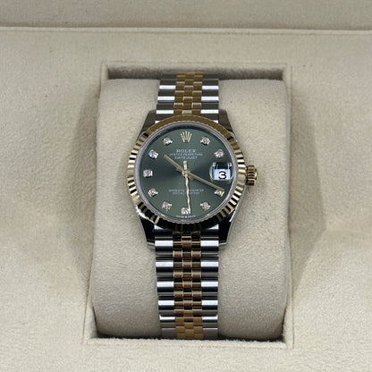 Rolex Datejust 31 278273G Green Jubilee 2026
