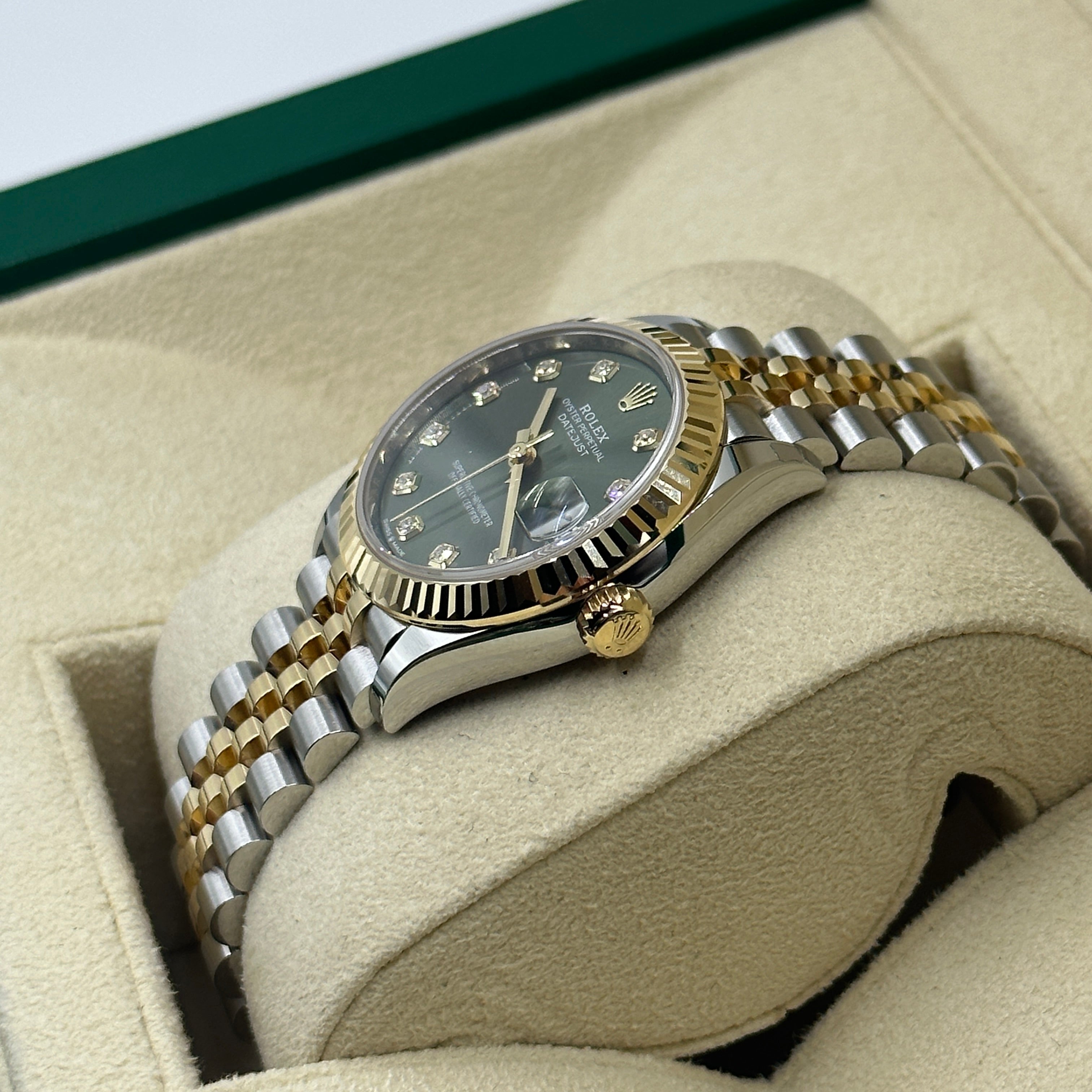 Rolex Datejust 31 278273G Green Jubilee 2026