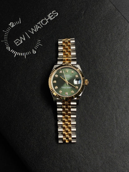 Rolex Datejust 31 278273G Green Jubilee 2026