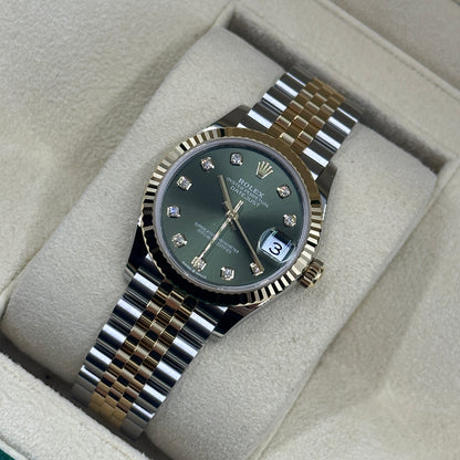 Rolex Datejust 31 278273G Green Jubilee 2026