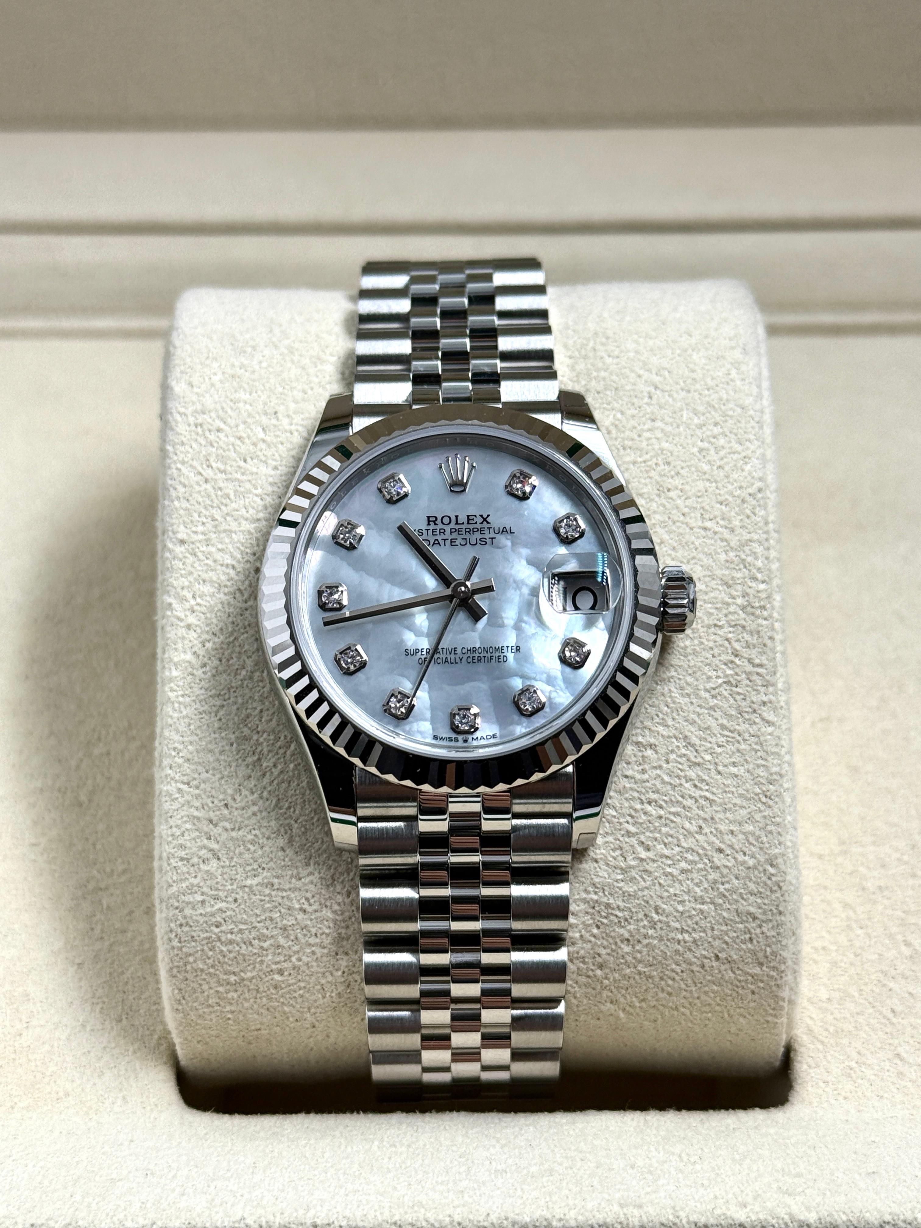 Rolex Datejust 31 278274NG White Jubilee 2026