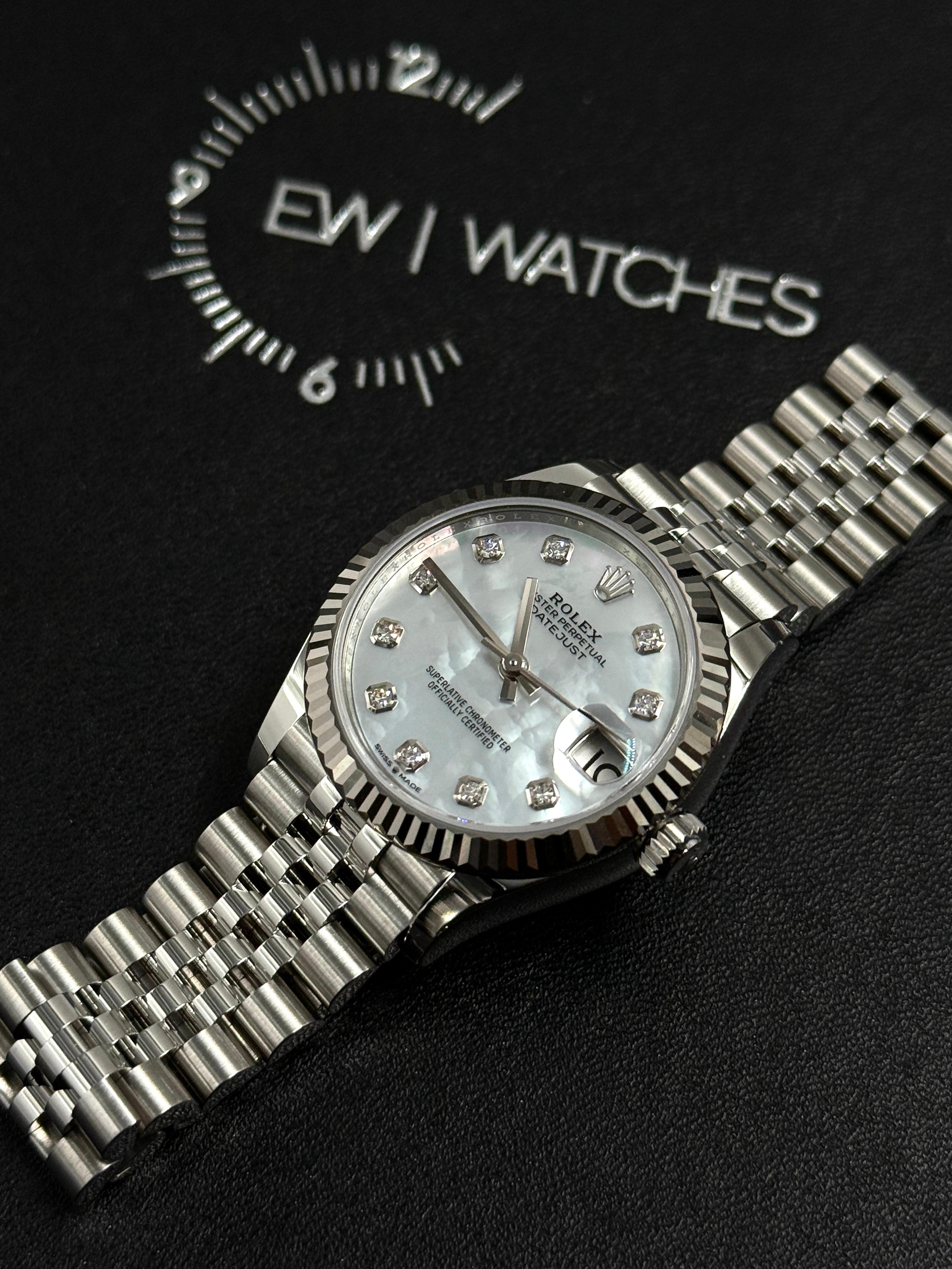 Rolex Datejust 31 278274NG White Jubilee 2026