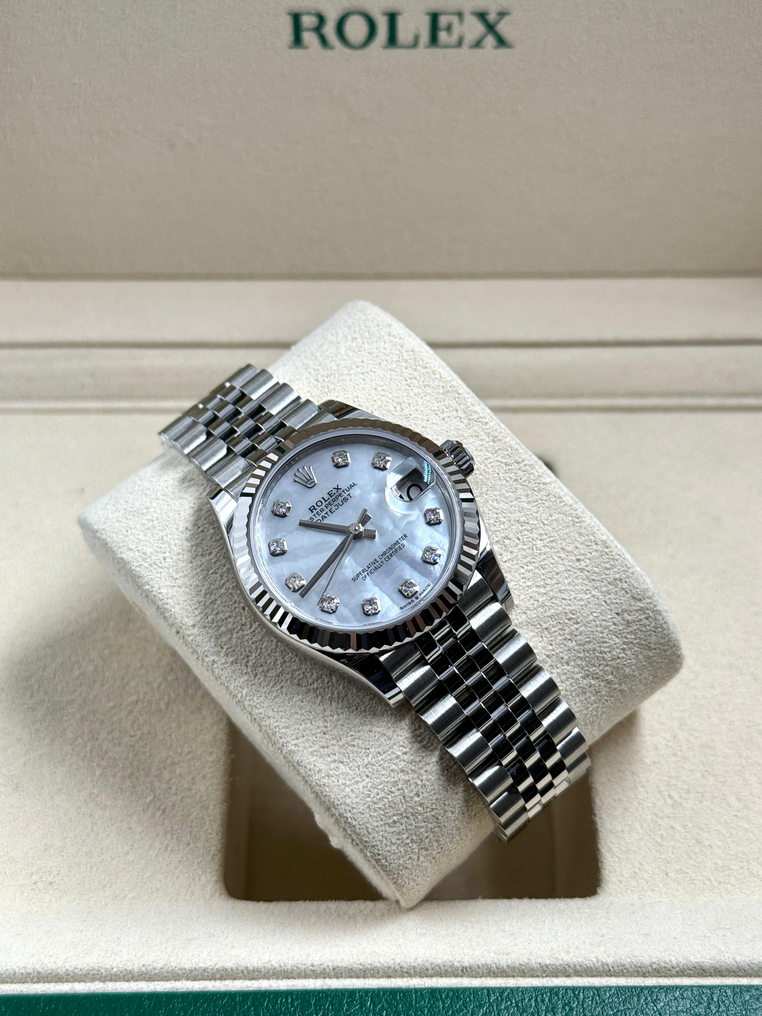 Rolex Datejust 31 278274NG White Jubilee 2026