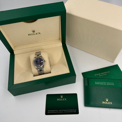 Rolex Datejust 31 278274 VI Purple Roman Diamond Oyster 2025