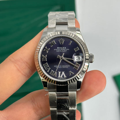 Rolex Datejust 31 278274 VI Purple Roman Diamond Oyster 2025