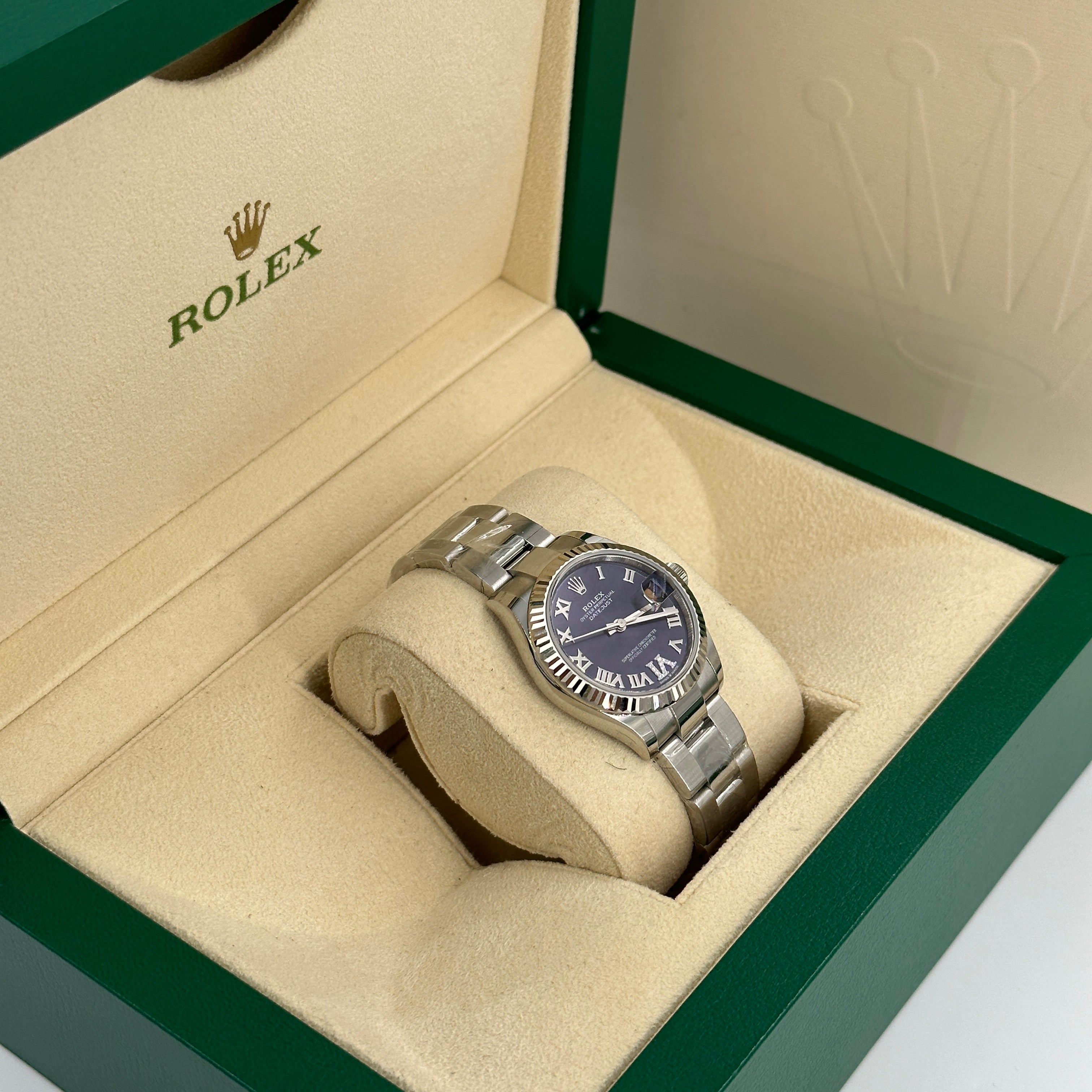 Rolex Datejust 31 278274 VI Purple Roman Diamond Oyster 2025