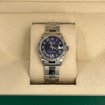 Rolex Datejust 31 278274 VI Purple Roman Diamond Oyster 2025