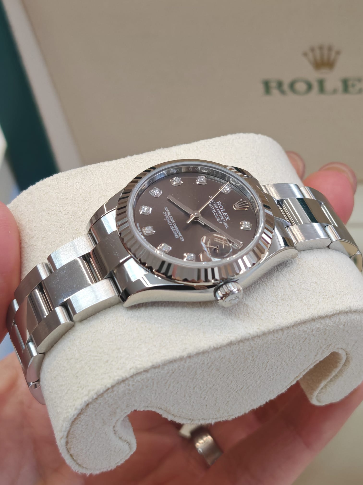 Rolex Datejust 31 278274G Graue Auster 2025