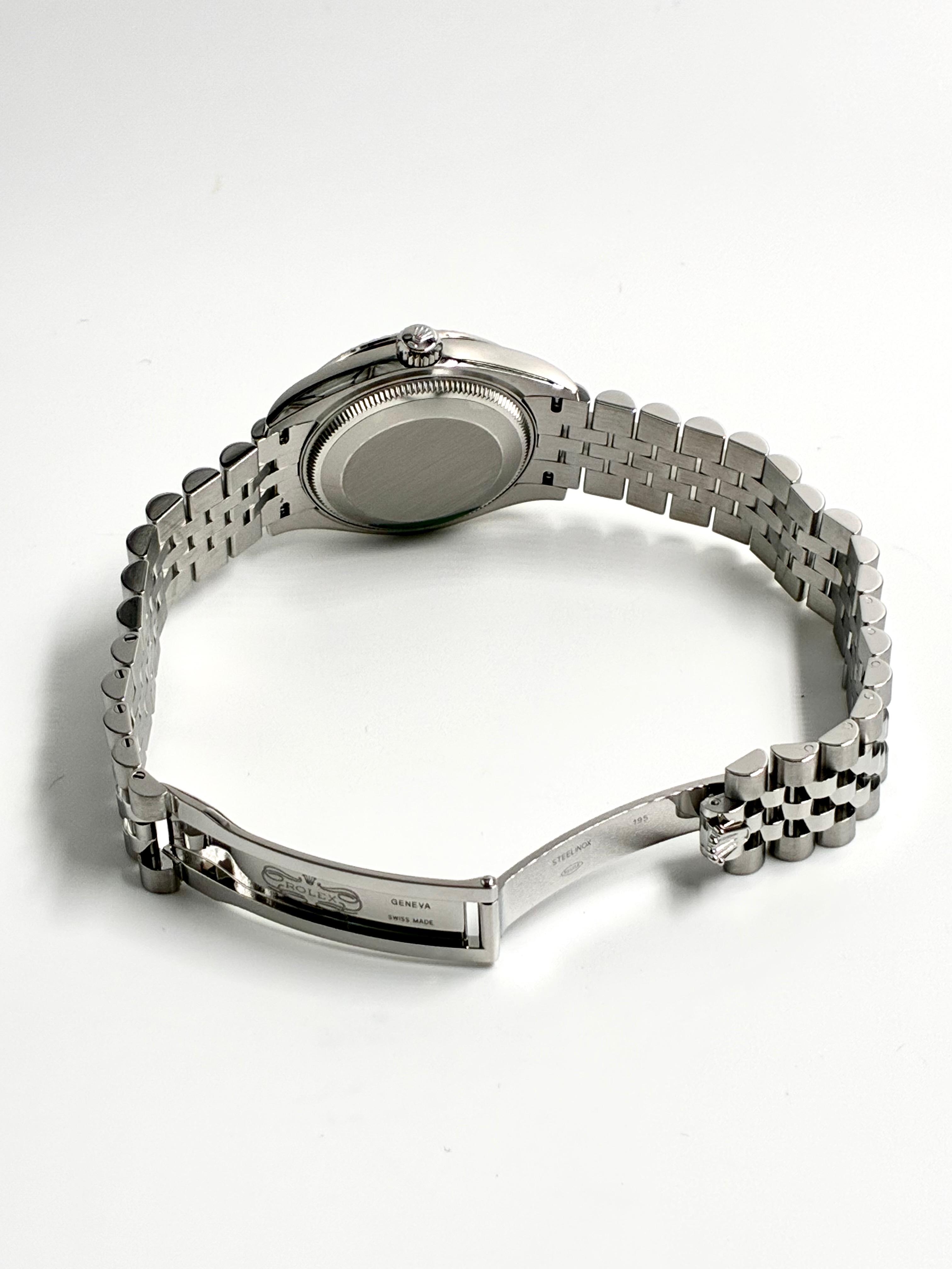 Rolex Datejust 31MM 278274 Green Index Jubilee 2025