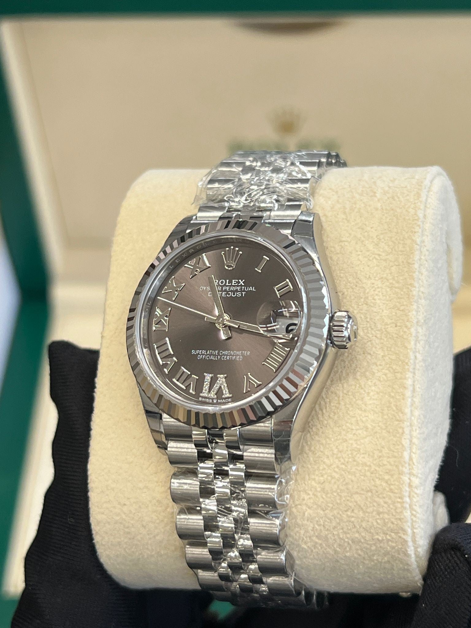 Rolex Datejust 31 278274 Grey VI Roman Diamonds Jubilee 2026