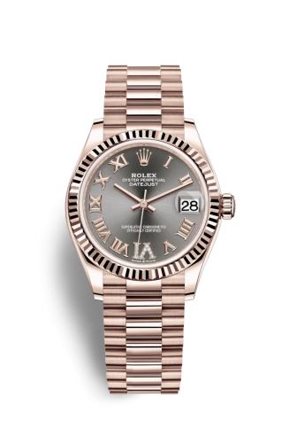 Rolex Datejust 31 278275 Grey Roman VIIX Diamonds