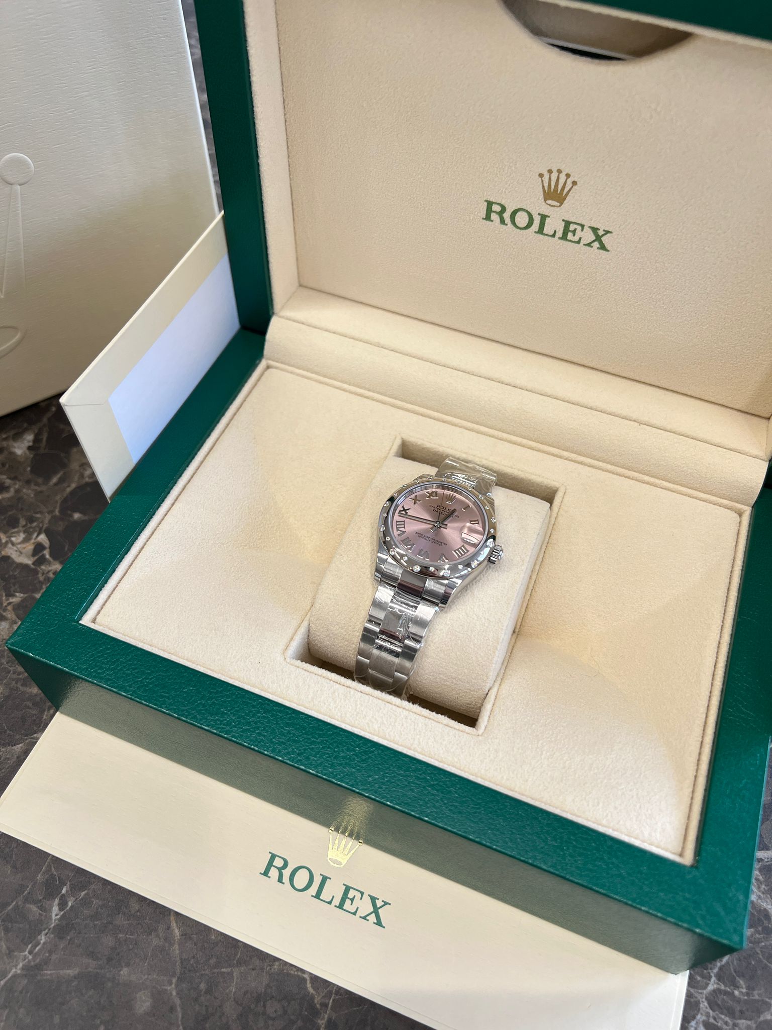Rolex Datejust 31 278344RBR Rosa Roman Oyster 2024