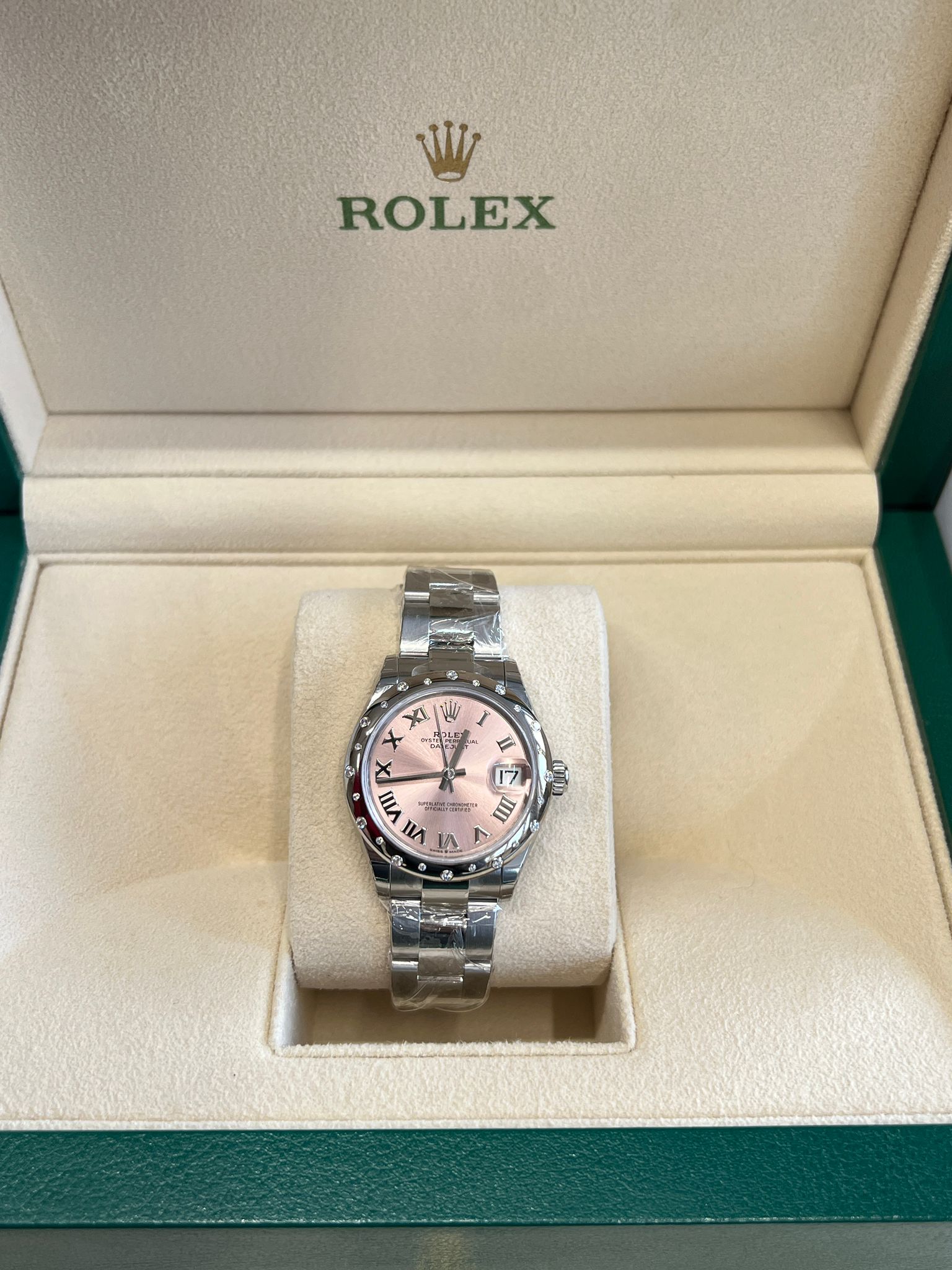 Rolex Datejust 31 278344RBR Rosa Roman Oyster 2024
