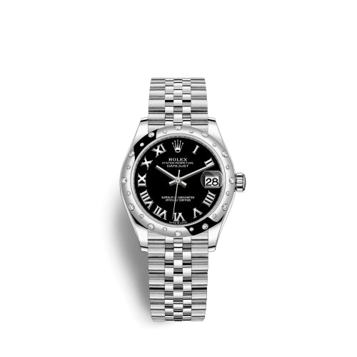 Rolex Datejust 31 278344RBR Black Roman Jubilee