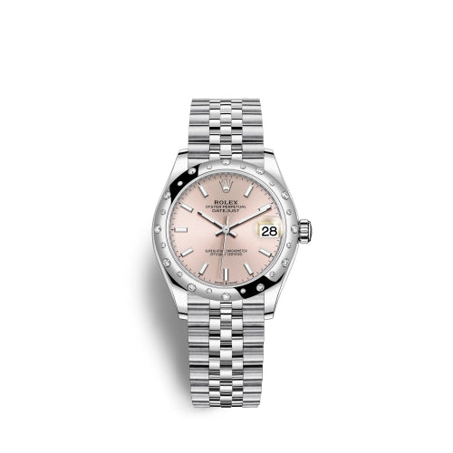 Rolex Datejust 31 278344RBR Pink Index Jubilee
