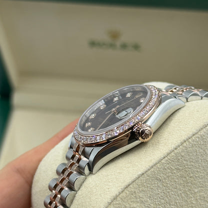 Rolex Datejust 31 278381RBR G Chocolate Jubilee 2025